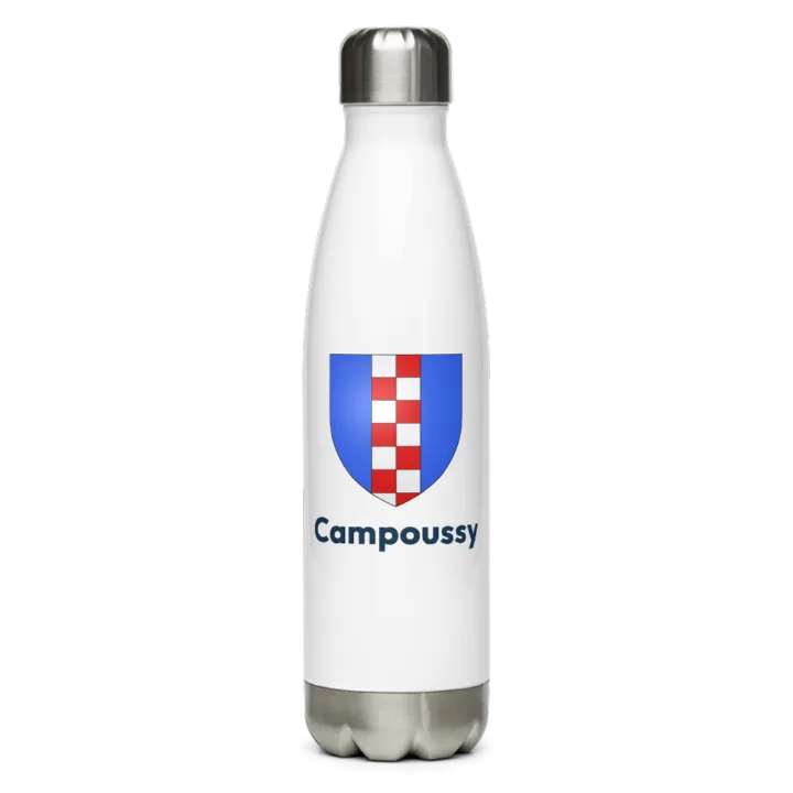 Gourde inox blason de Campoussy