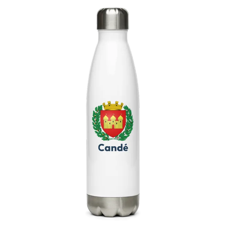 Gourde inox blason de Candé