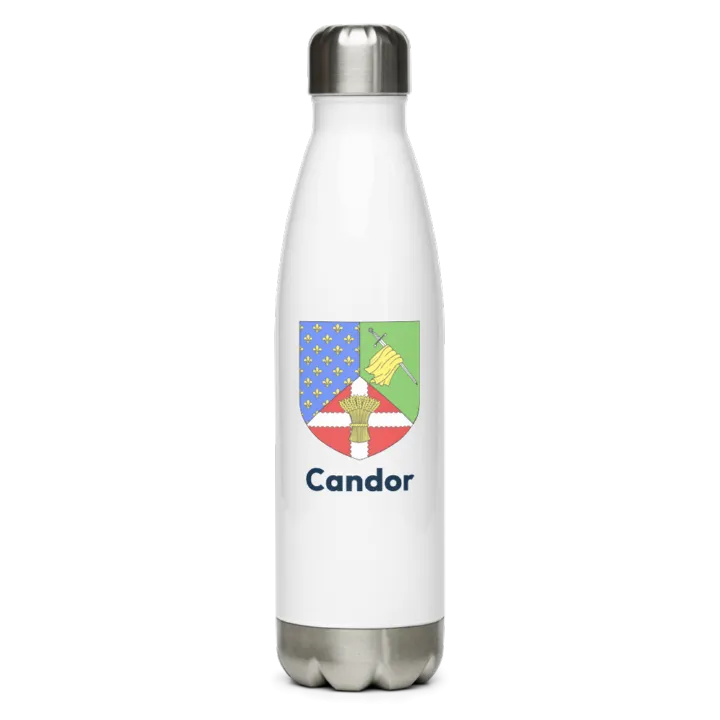 Gourde inox blason de Candor