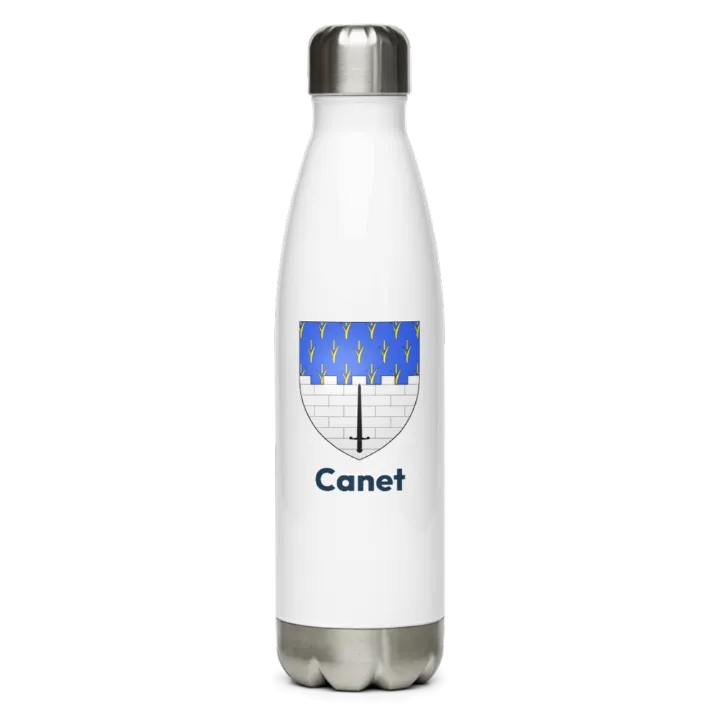 Gourde inox blason de Canet