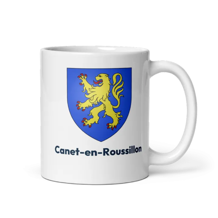 Mug blason de Canet-en-Roussillon