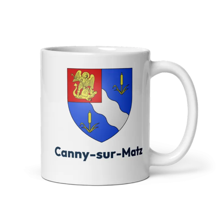 Mug blason de Canny-sur-Matz