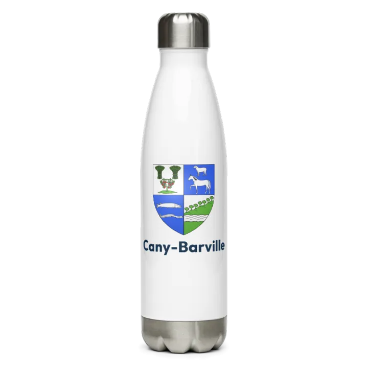 Gourde inox blason de Cany-Barville