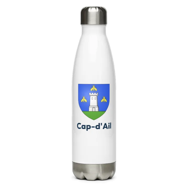 Gourde inox blason de Cap-d'Ail