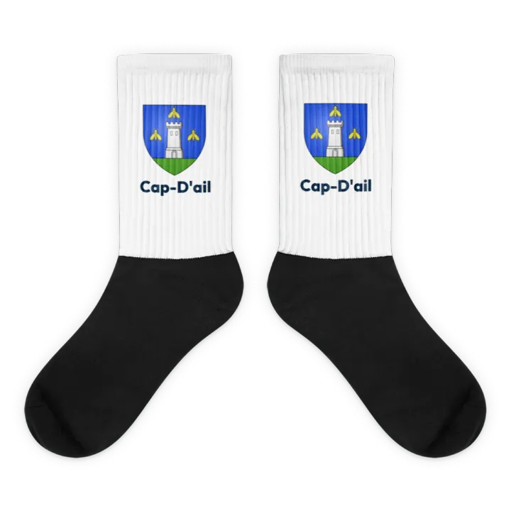 Chaussettes — blason de Cap-d'Ail