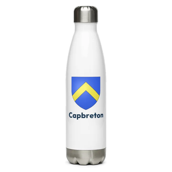 Gourde inox blason de Capbreton