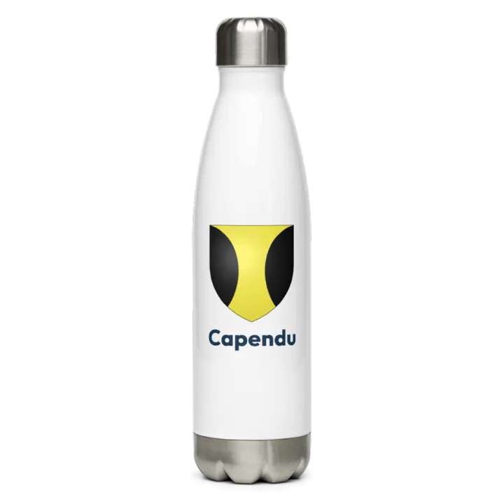 Gourde inox blason de Capendu
