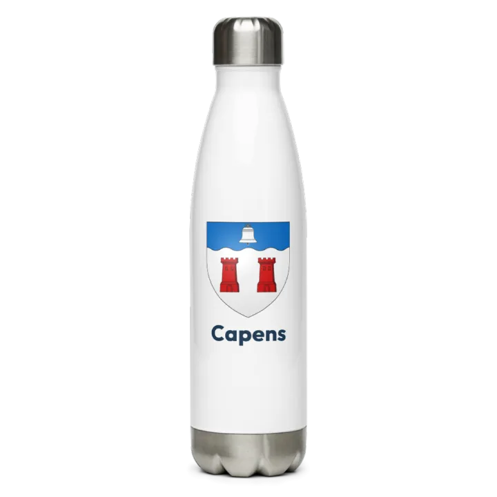 Gourde inox blason de Capens