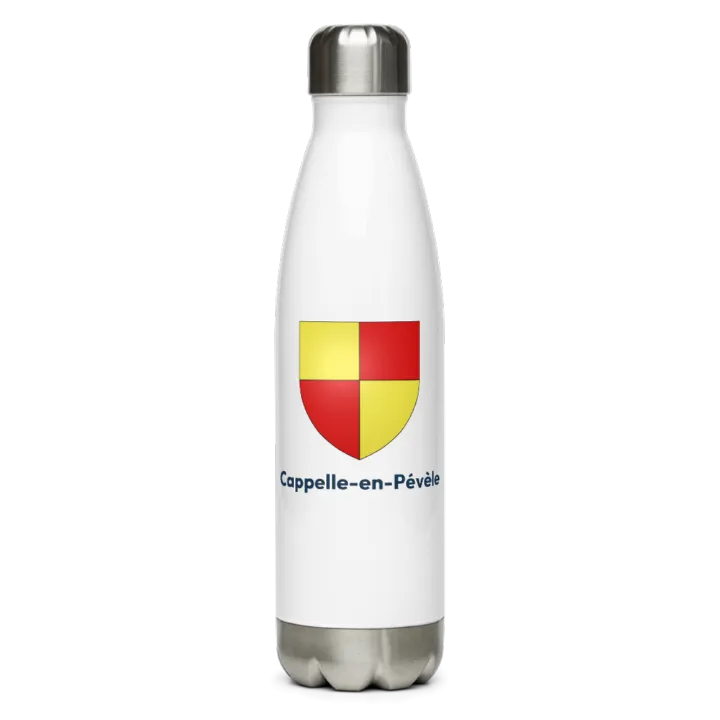 Gourde inox blason de Cappelle-en-Pévèle