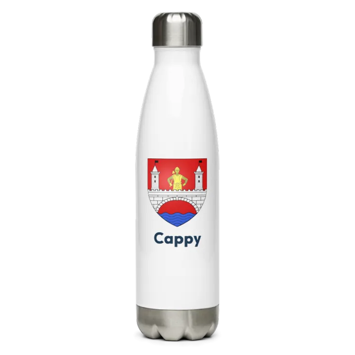 Gourde inox blason de Cappy