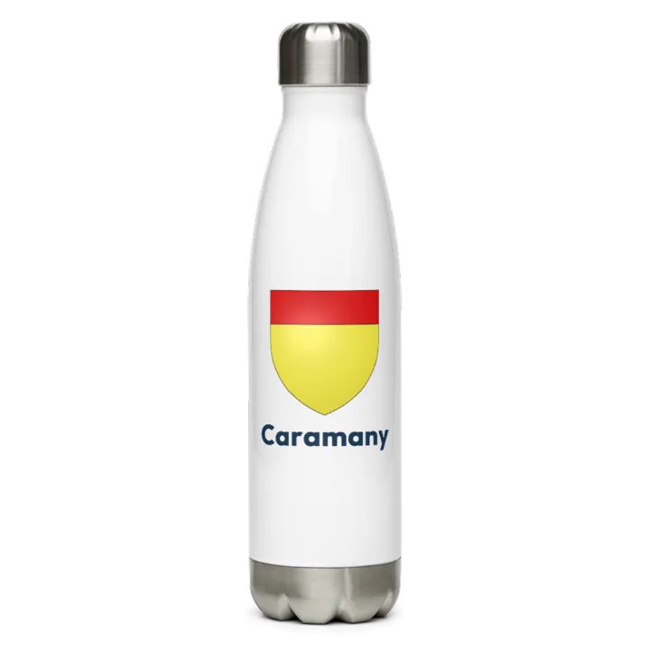 Gourde inox blason de Caramany