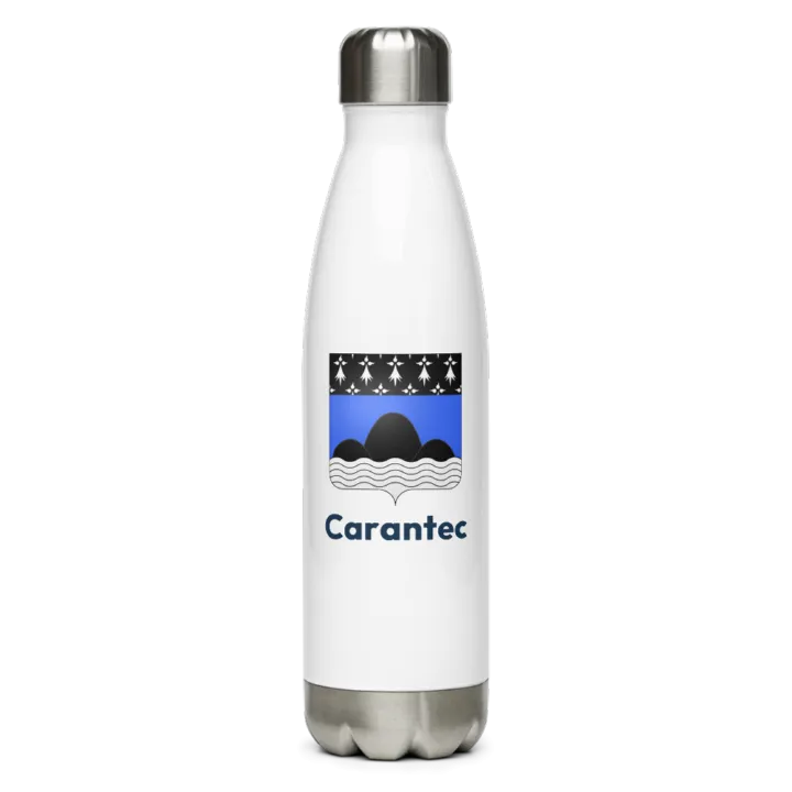 Gourde inox blason de Carantec
