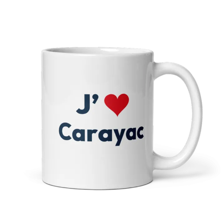 Mug « J’❤ Carayac »