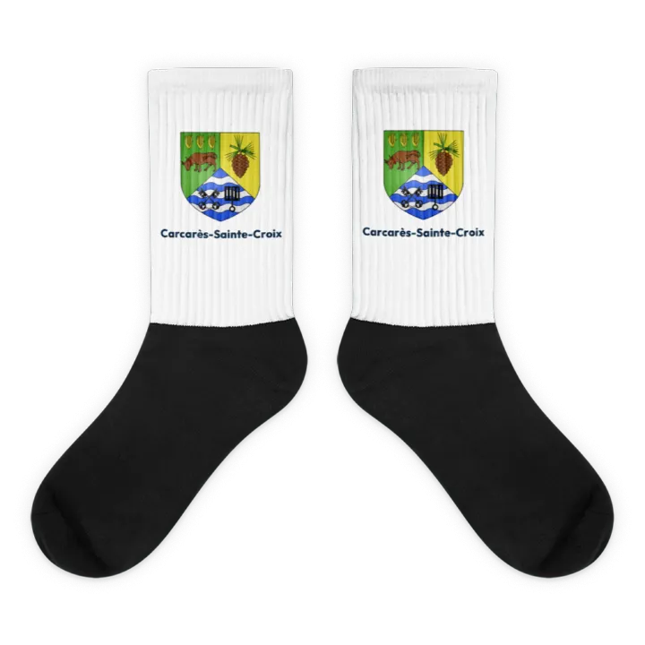 Chaussettes — blason de Carcarès-Sainte-Croix