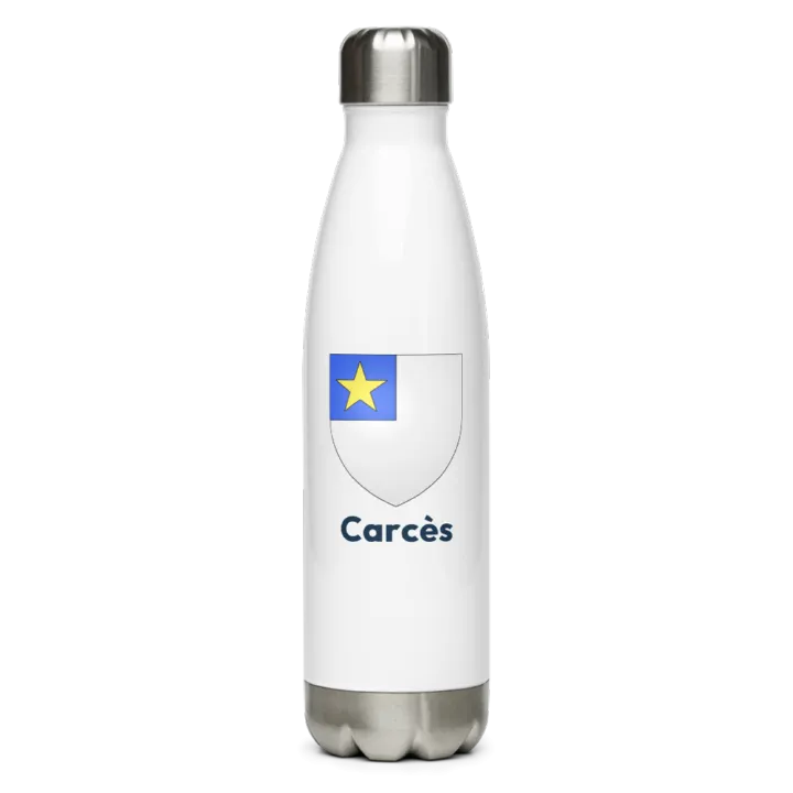 Gourde inox blason de Carcès