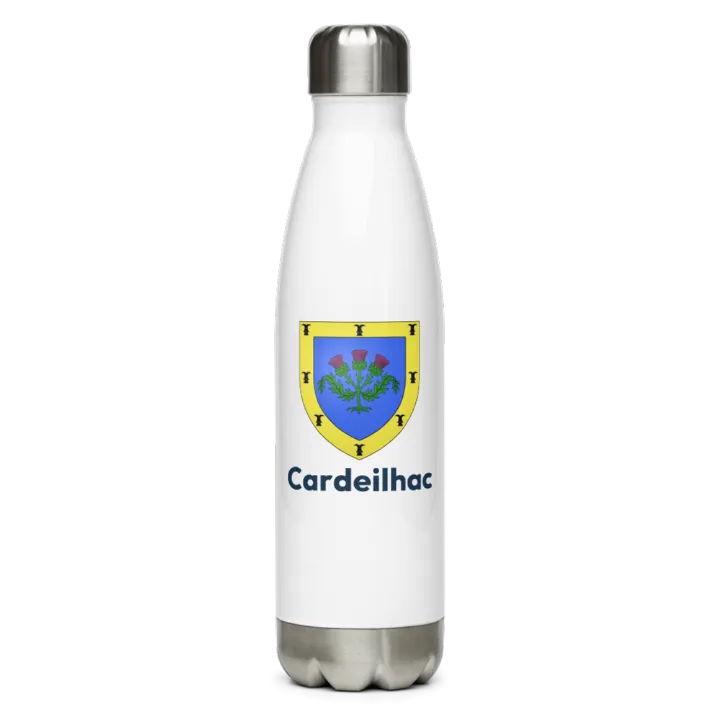 Gourde inox blason de Cardeilhac