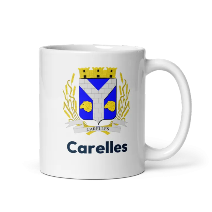 Mug blason de Carelles
