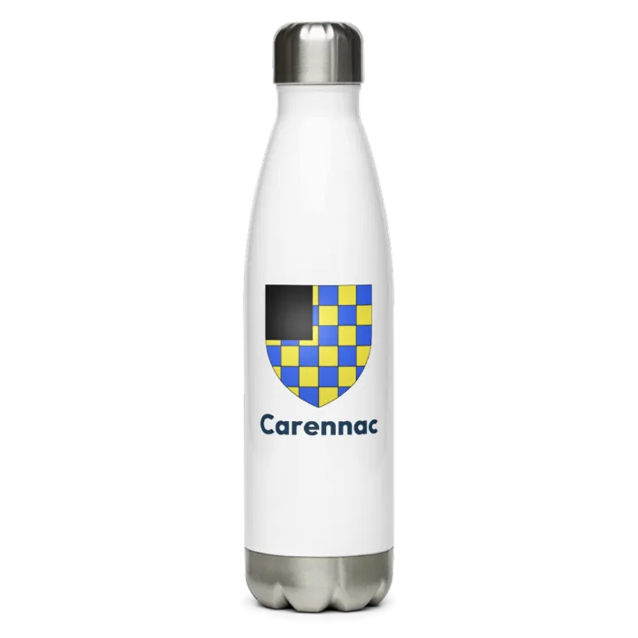 Gourde inox blason de Carennac