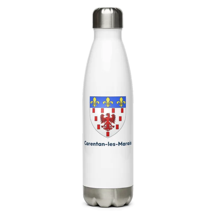Gourde inox blason de Carentan-les-Marais