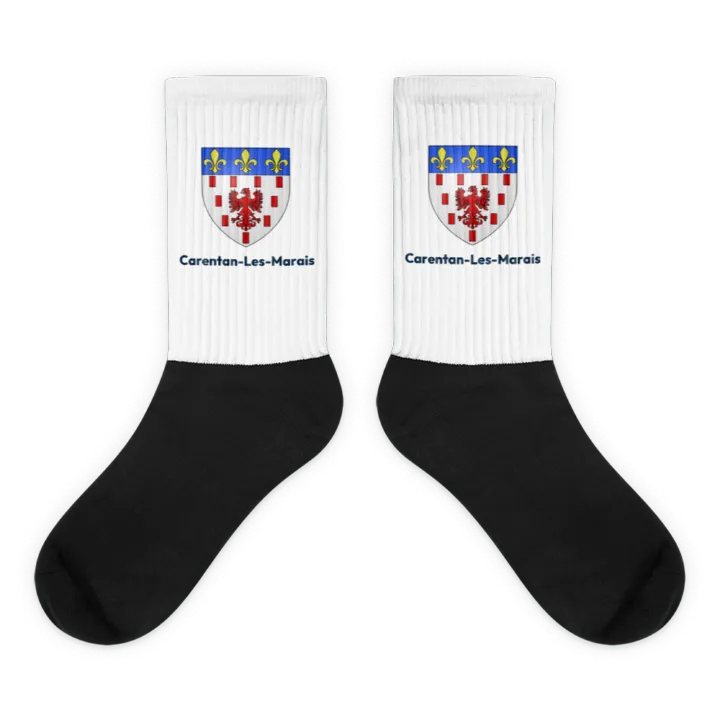 Chaussettes — blason de Carentan-les-Marais
