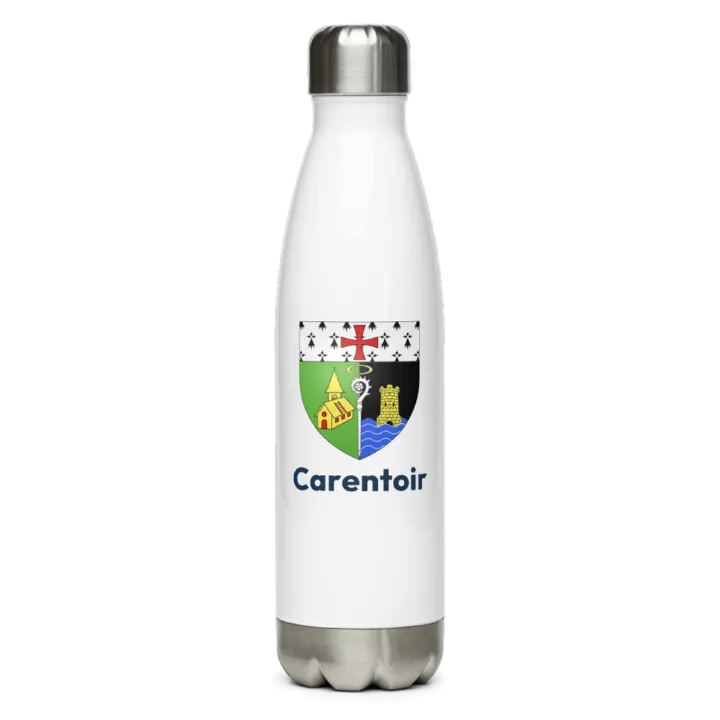 Gourde inox blason de Carentoir