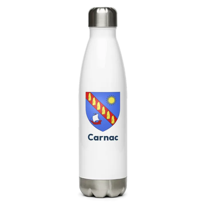 Gourde inox blason de Carnac