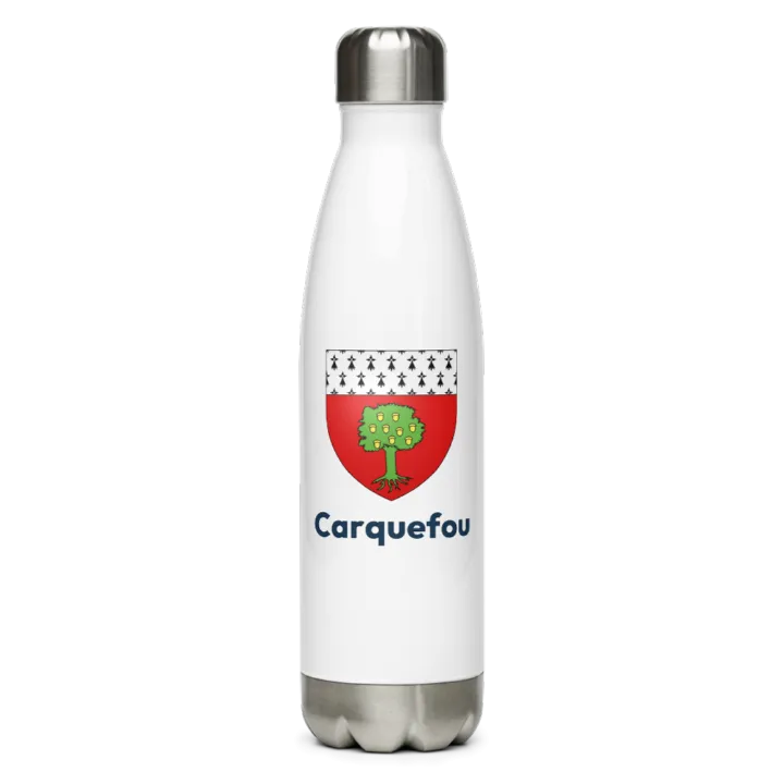 Gourde inox blason de Carquefou