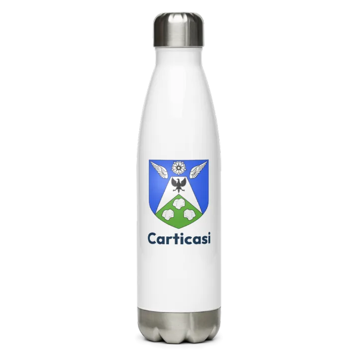 Gourde inox blason de Carticasi