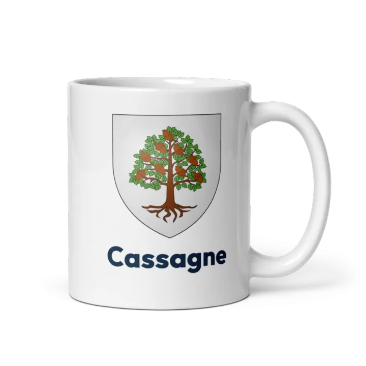 Mug blason de Cassagne