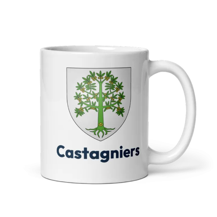 Mug blason de Castagniers