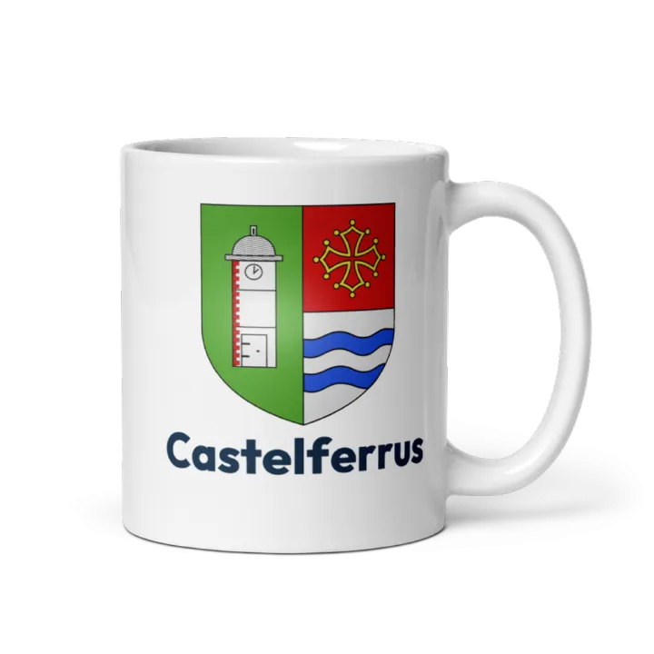 Mug blason de Castelferrus