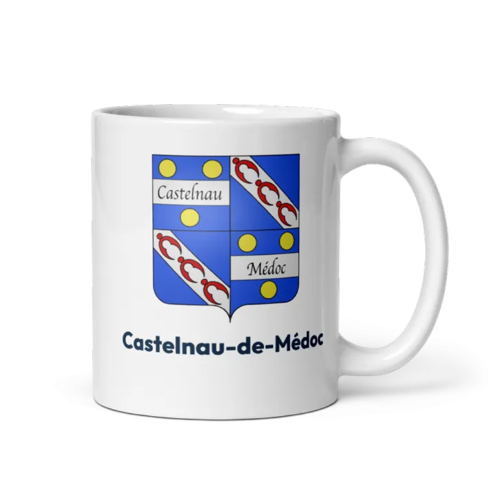 Mug blason de Castelnau-de-Médoc