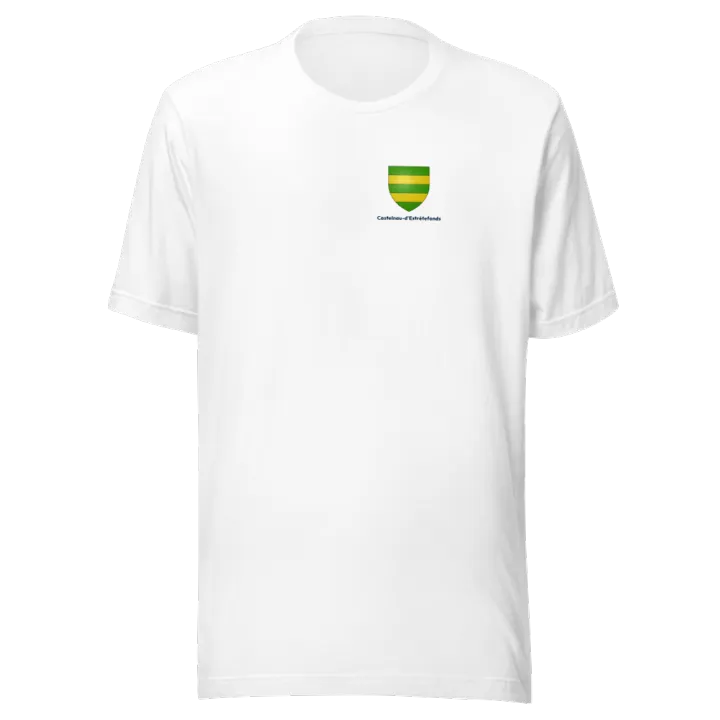 T-shirt blason de Castelnau-d'Estrétefonds