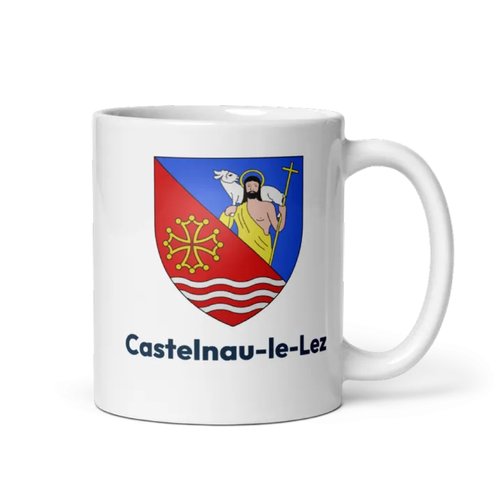 Mug blason de Castelnau-le-Lez