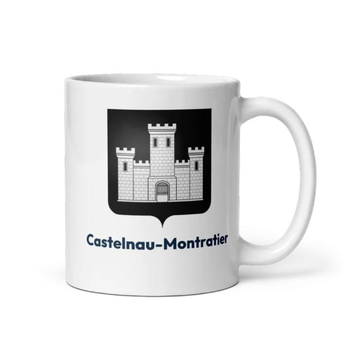 Mug blason de Castelnau-Montratier