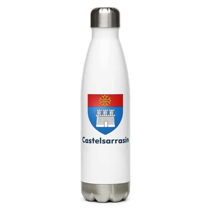 Gourde inox blason de Castelsarrasin