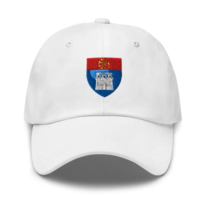 Casquette brodée blason de Castelsarrasin