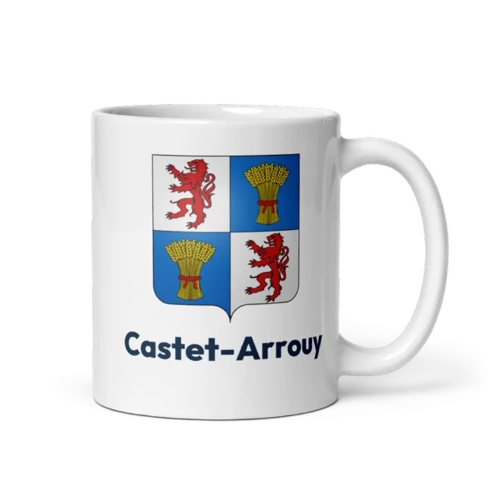 Mug blason de Castet-Arrouy