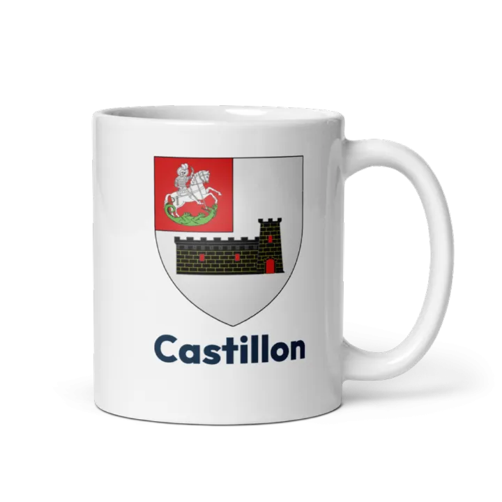Mug blason de Castillon