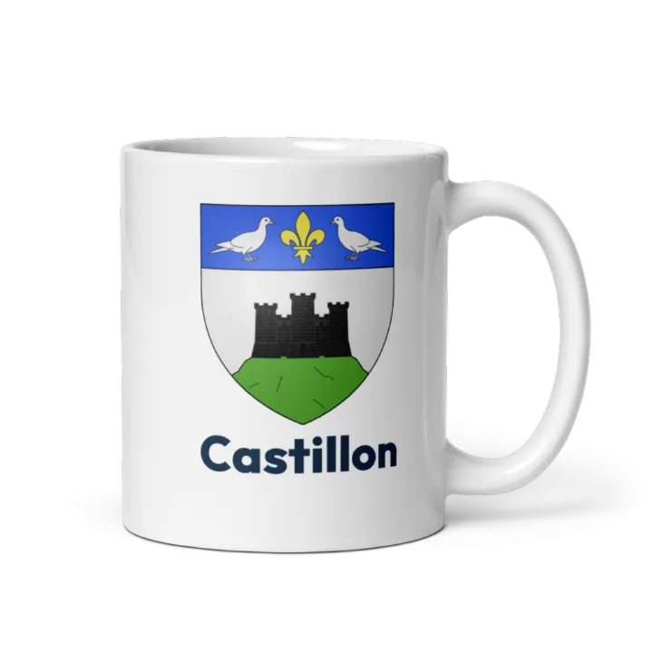 Mug blason de Castillon