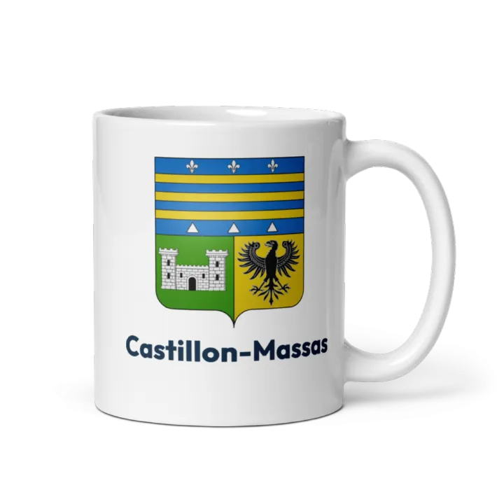 Mug blason de Castillon-Massas