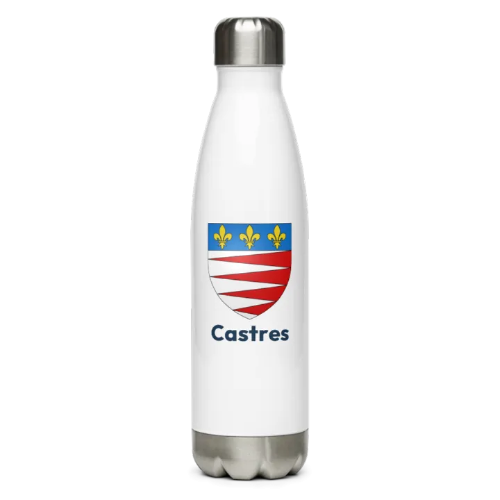 Gourde inox blason de Castres
