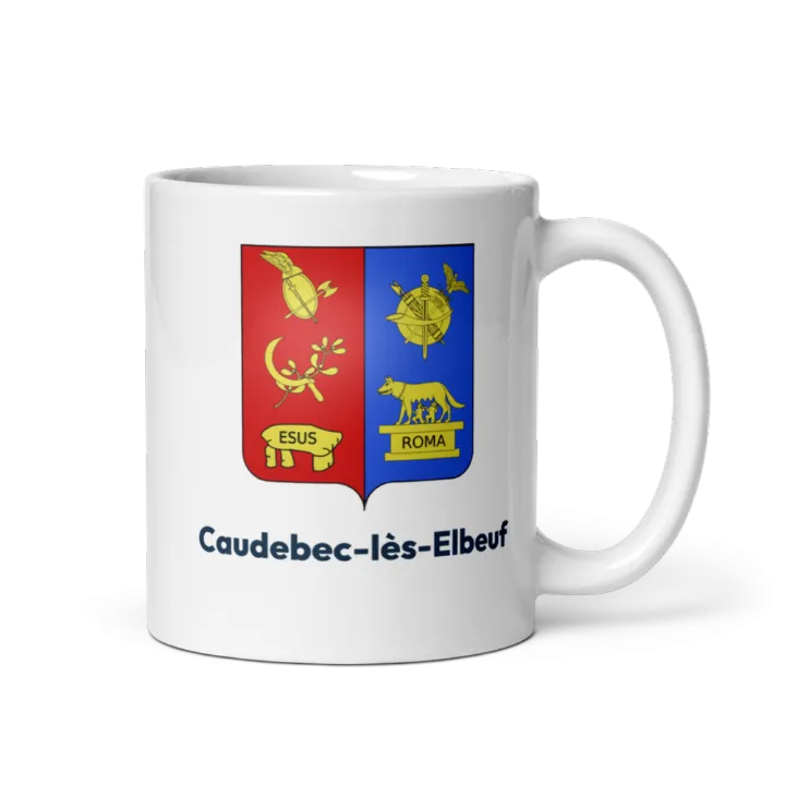 Mug blason de Caudebec-lès-Elbeuf
