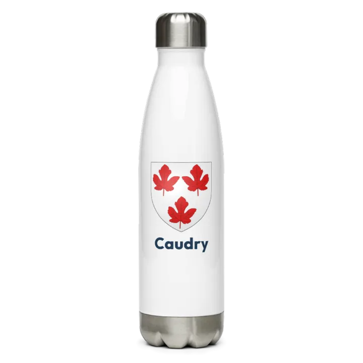 Gourde inox blason de Caudry