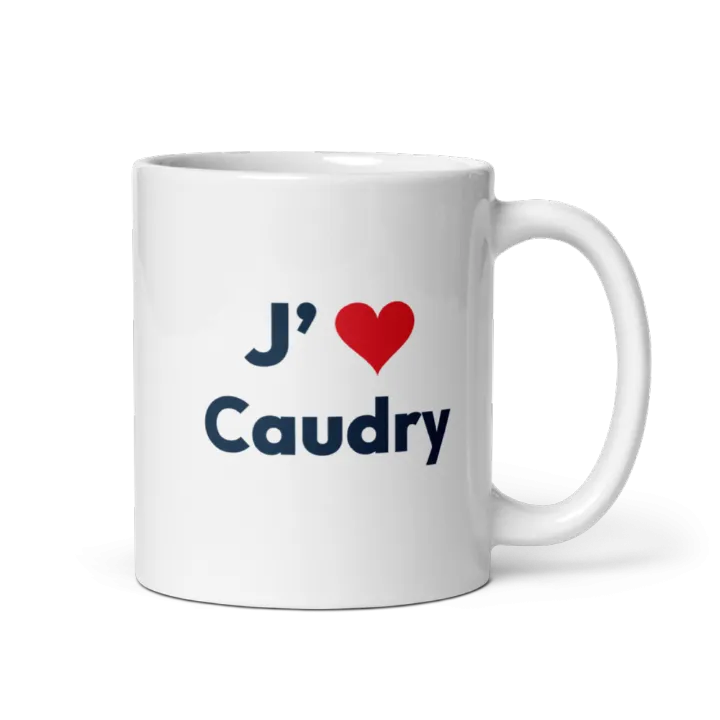 Mug « J’❤ Caudry »