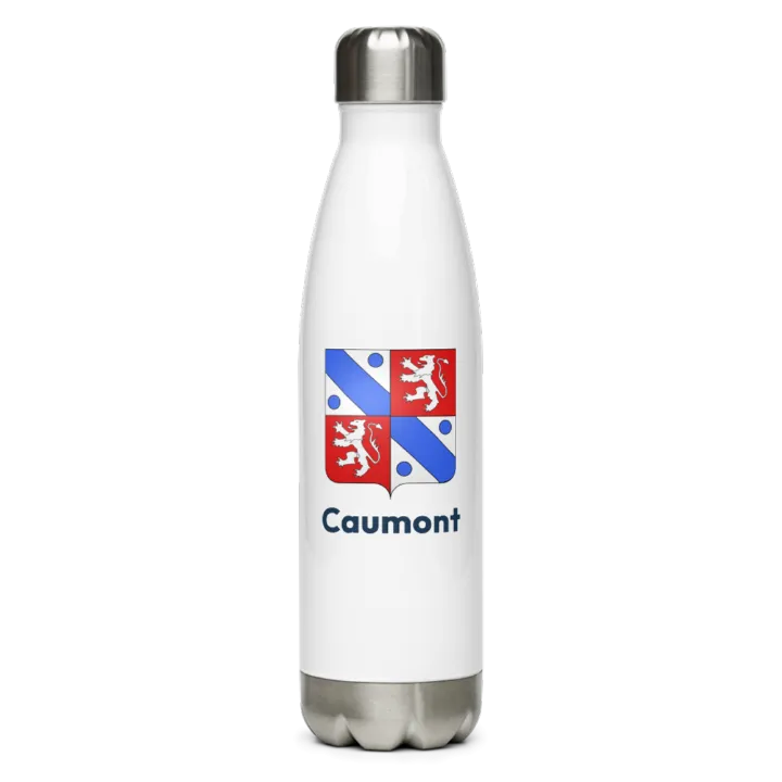 Gourde inox blason de Caumont