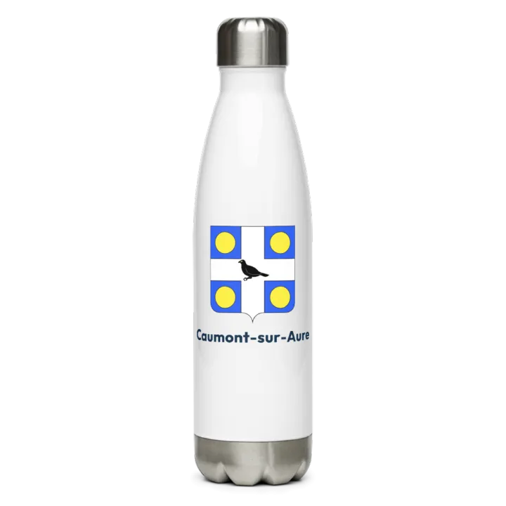 Gourde inox blason de Caumont-sur-Aure