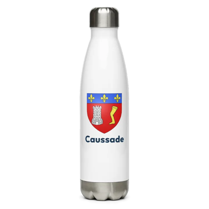 Gourde inox blason de Caussade