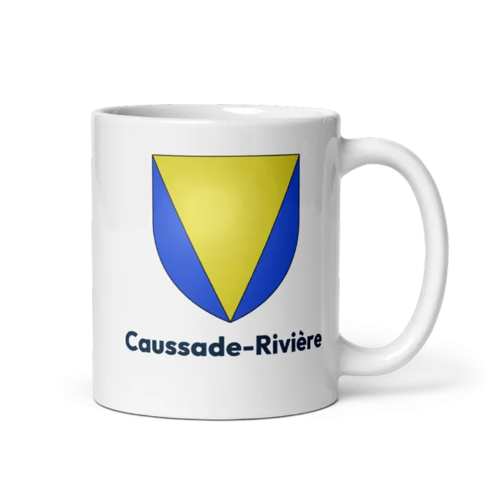 Mug blason de Caussade-Rivière