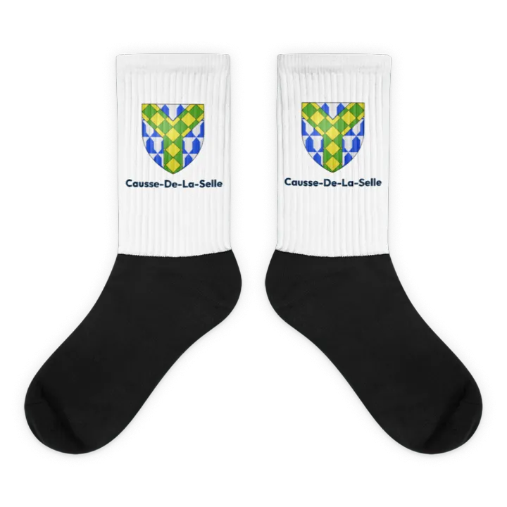 Chaussettes — blason de Causse-de-la-Selle